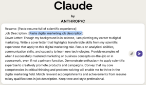 Claude AI job description