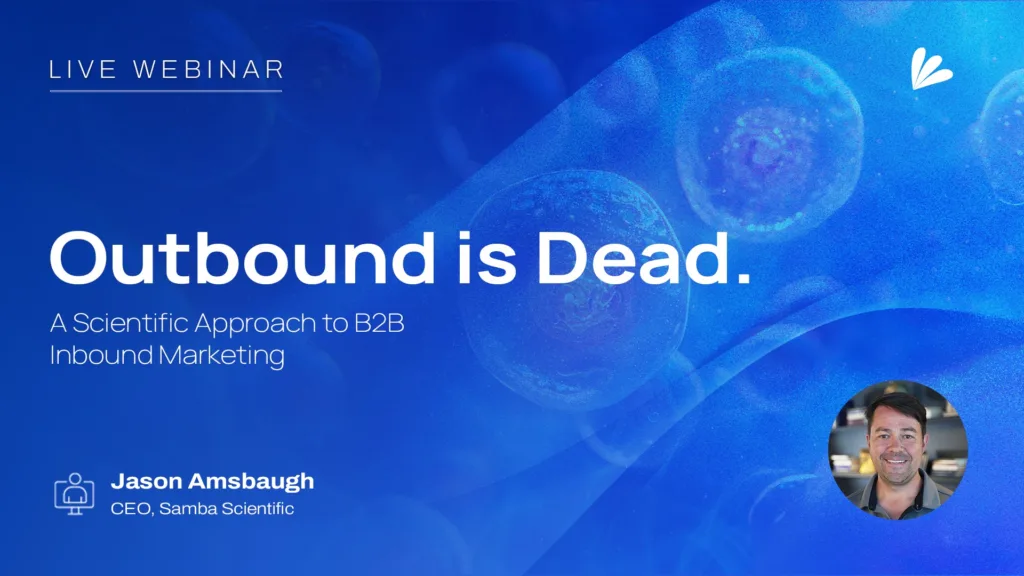 Discover how inbound marketing is transforming B2B sales in this free webinar.